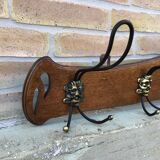 1930 art deco patères wall coat holder