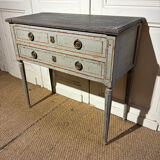 Old chest of drawers, console with 2 drawers