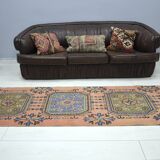 Orange & Green Turkish Runner sku 2241