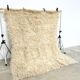 Vintage Flokati rug pure virgin wool 260 × 220 cm 1970s
