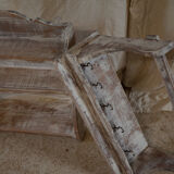 Shelf hook patinated country style