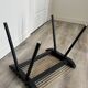 Vintage black Georges Tigien stool