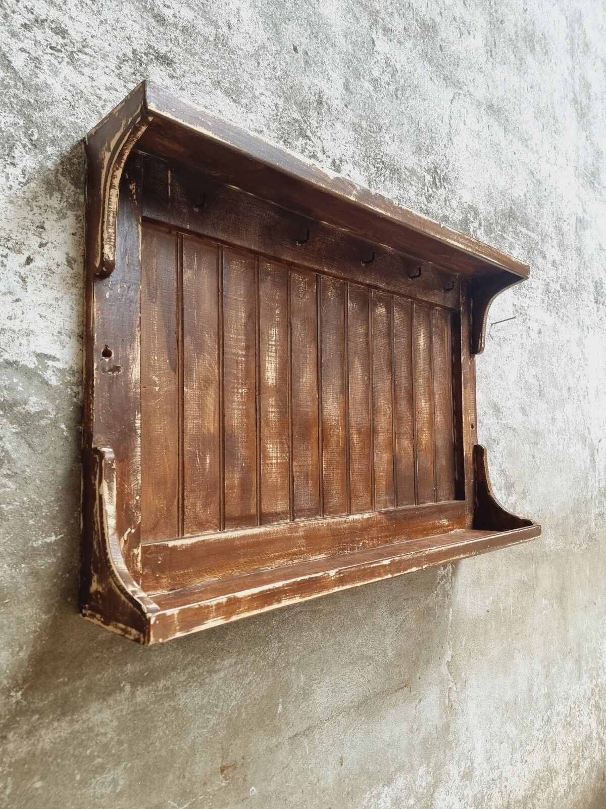 Brocante wall rack kitchen rack 70 x 105 cm