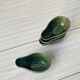 Green ceramic avocado ramekins