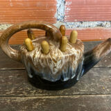 Vintage ceramic flower vase alphonse mouton watering can