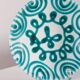 Pair of handpainted vintage plates by Gmunder Keramik Austria