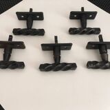 Vintage metal handles.