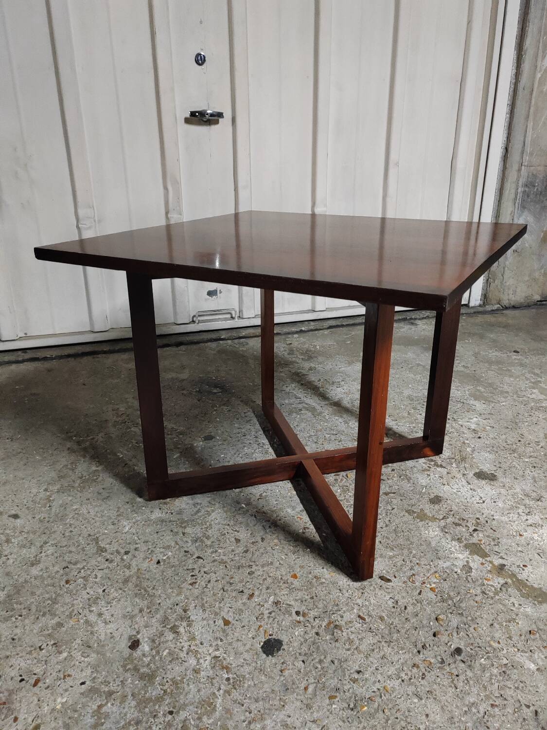 Scandinavian rosewood coffee table