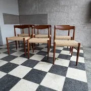 Set of 6 HW Klein chairs for Bramin