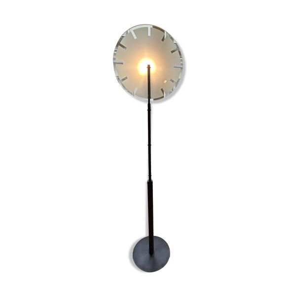 Lampe cadran en fonte d'acier et verre trempé — Beyit