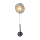 Rare designer dial lamp in cast steel