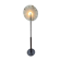 Rare designer dial lamp in cast steel
