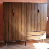 Armoire scandinave en ébène de macassar