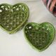 Pair of vacuum pocket ceramic braided openwork