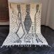 Tapis Azilal noir blanc 200*300 cm