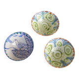 Three vintage ceramic bowls