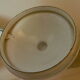 Teapot or coffee maker in old enamelled sheet metal