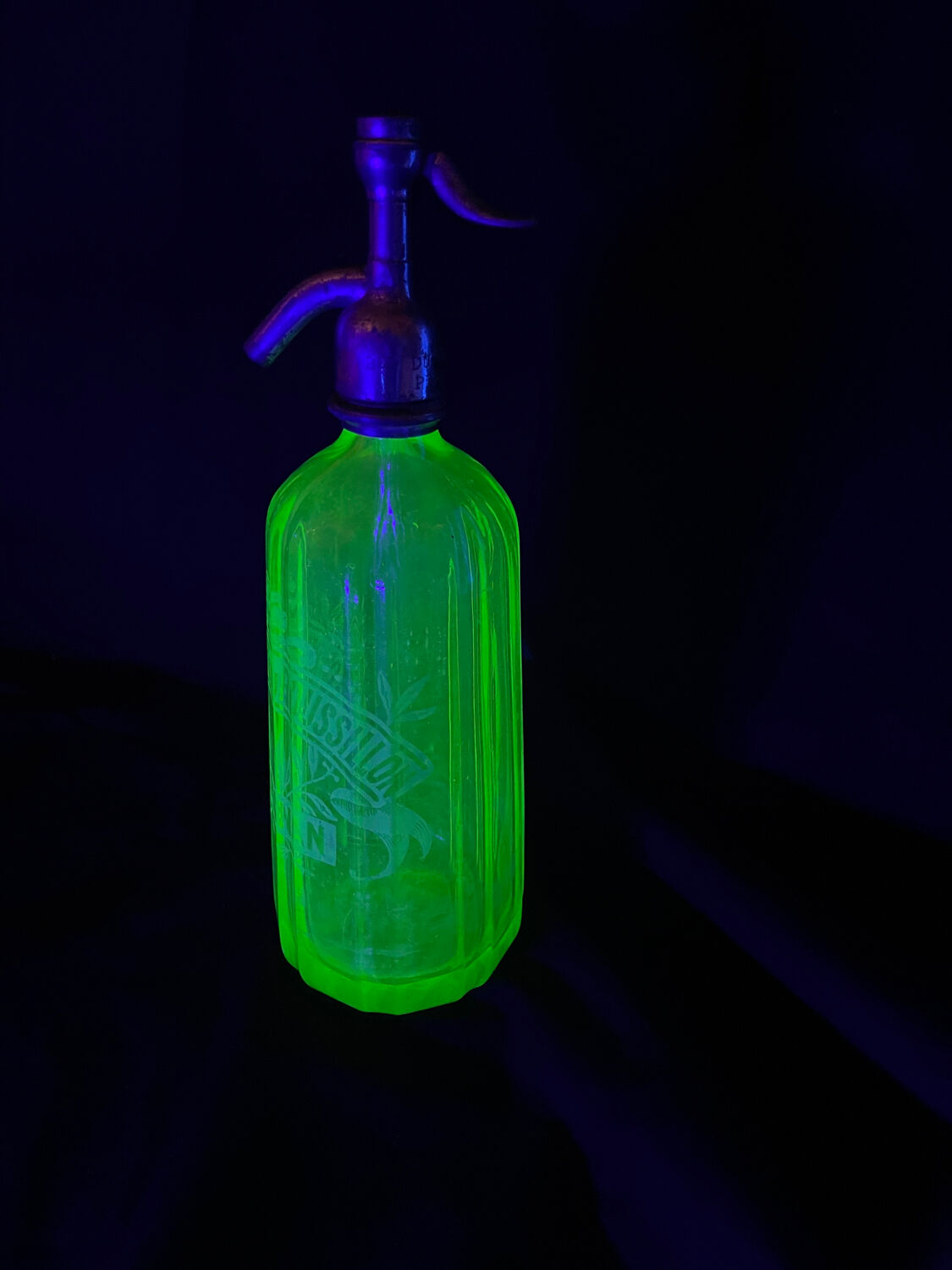 Bouteille siphon Seltz ouraline
