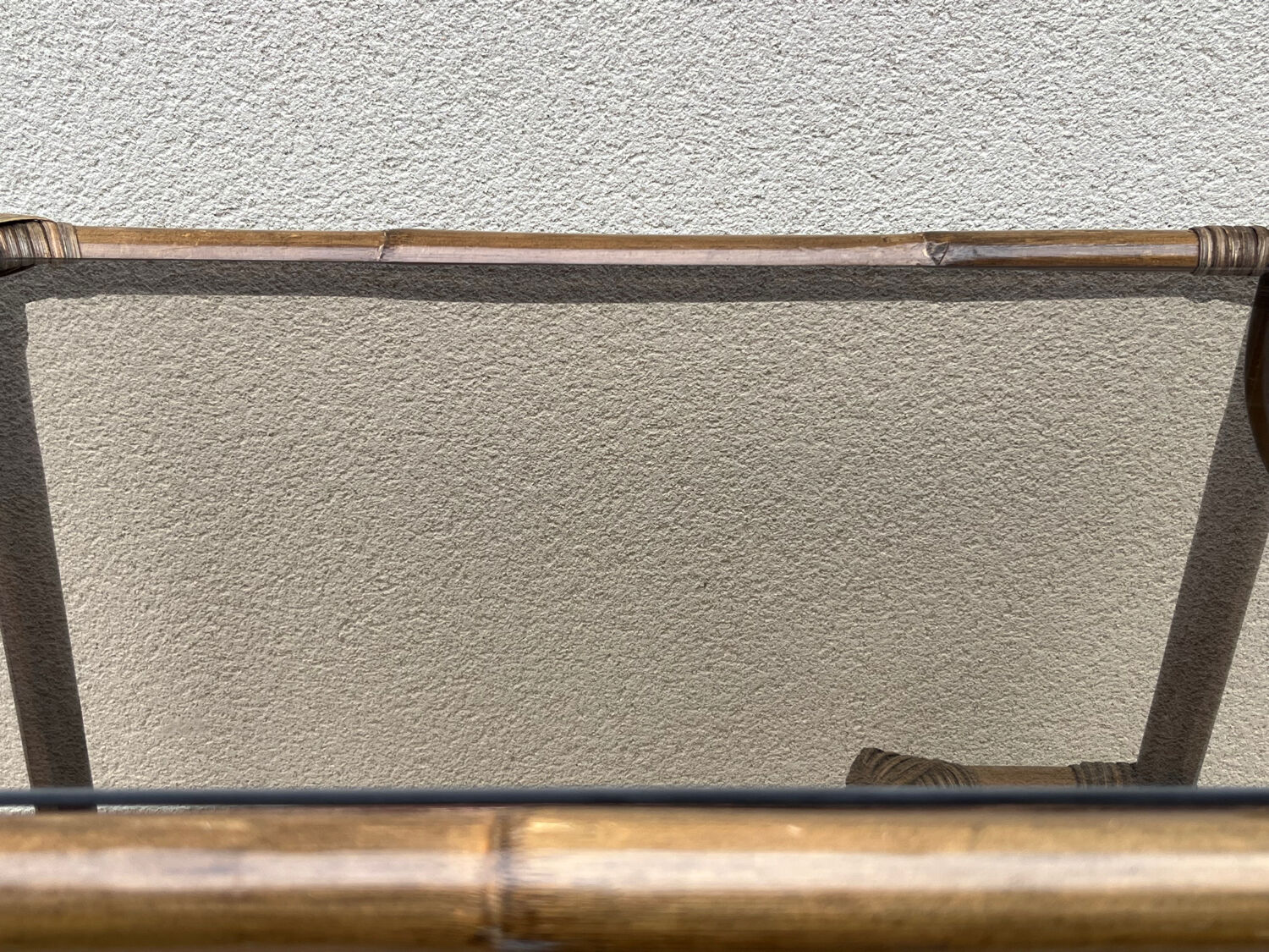 Bamboo bar trolley from the 70s