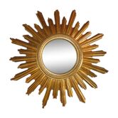 Golden witch sun mirror 70s / 58 cm