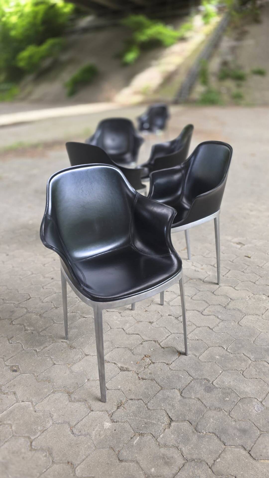 Set of 6 Elle armchairs, Eugeni Quitllet for Alias, Italy - 2010