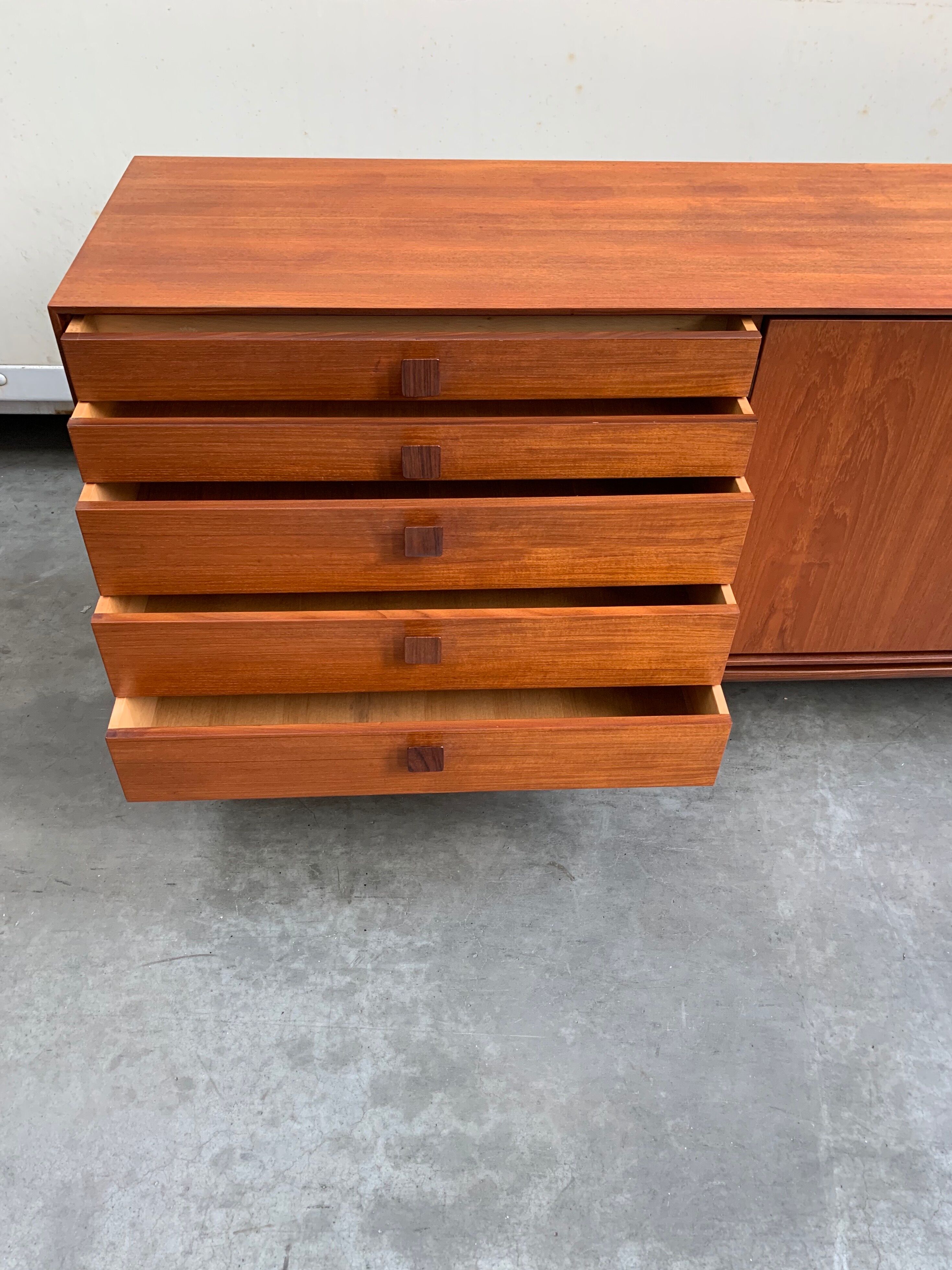 Danish teak sideboard by IB Kofod Larsen 1960s