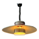Vintage aluminium space age pendant lamp