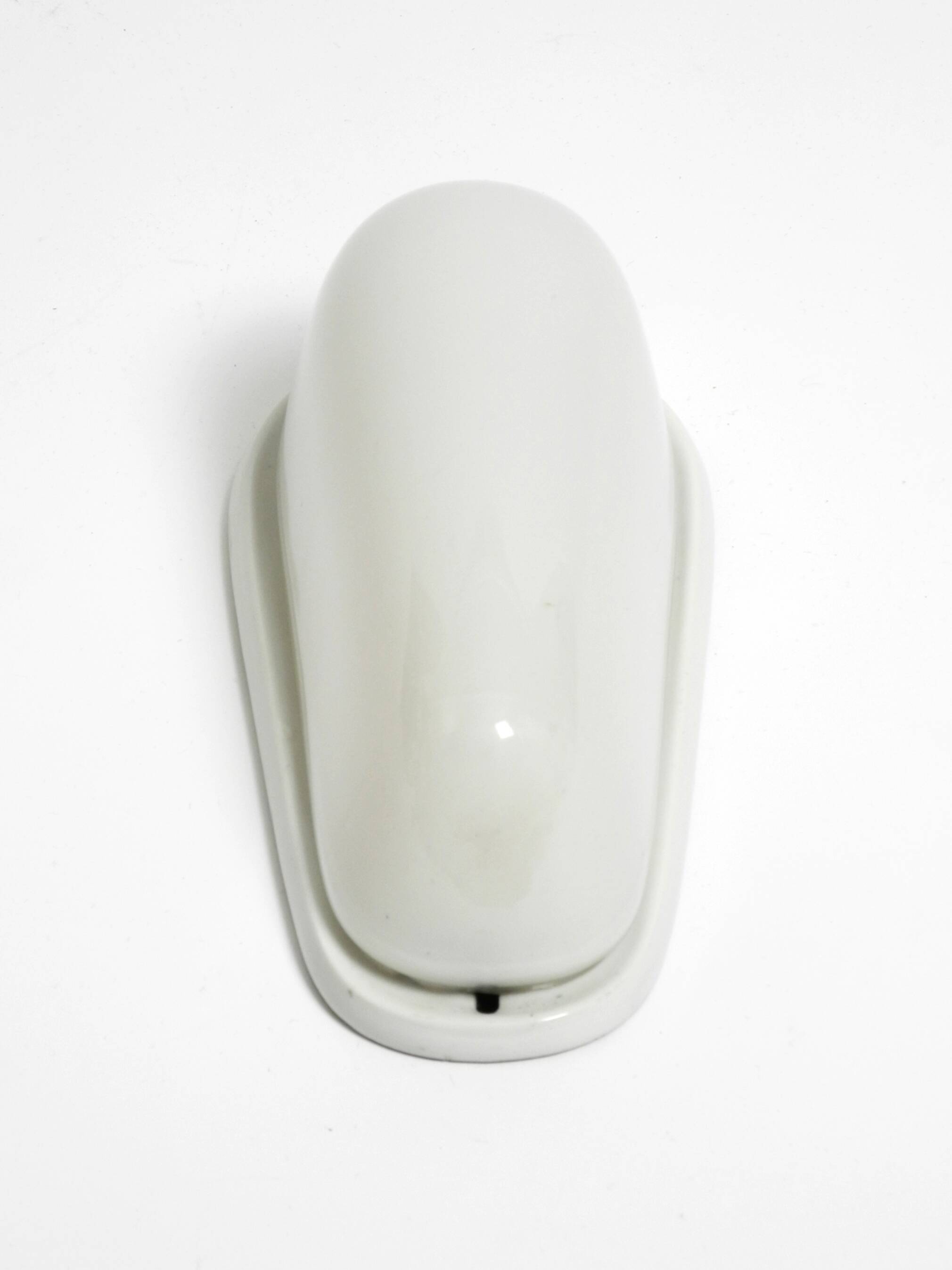A Mid Century Modern Wagenfeld glass ceramic wall lamp