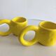 Pair of Donut cups by Petite Friture designed by Pia Chevalier