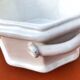 Glazed ceramic planter by Christophe de Mons, a ceramist
