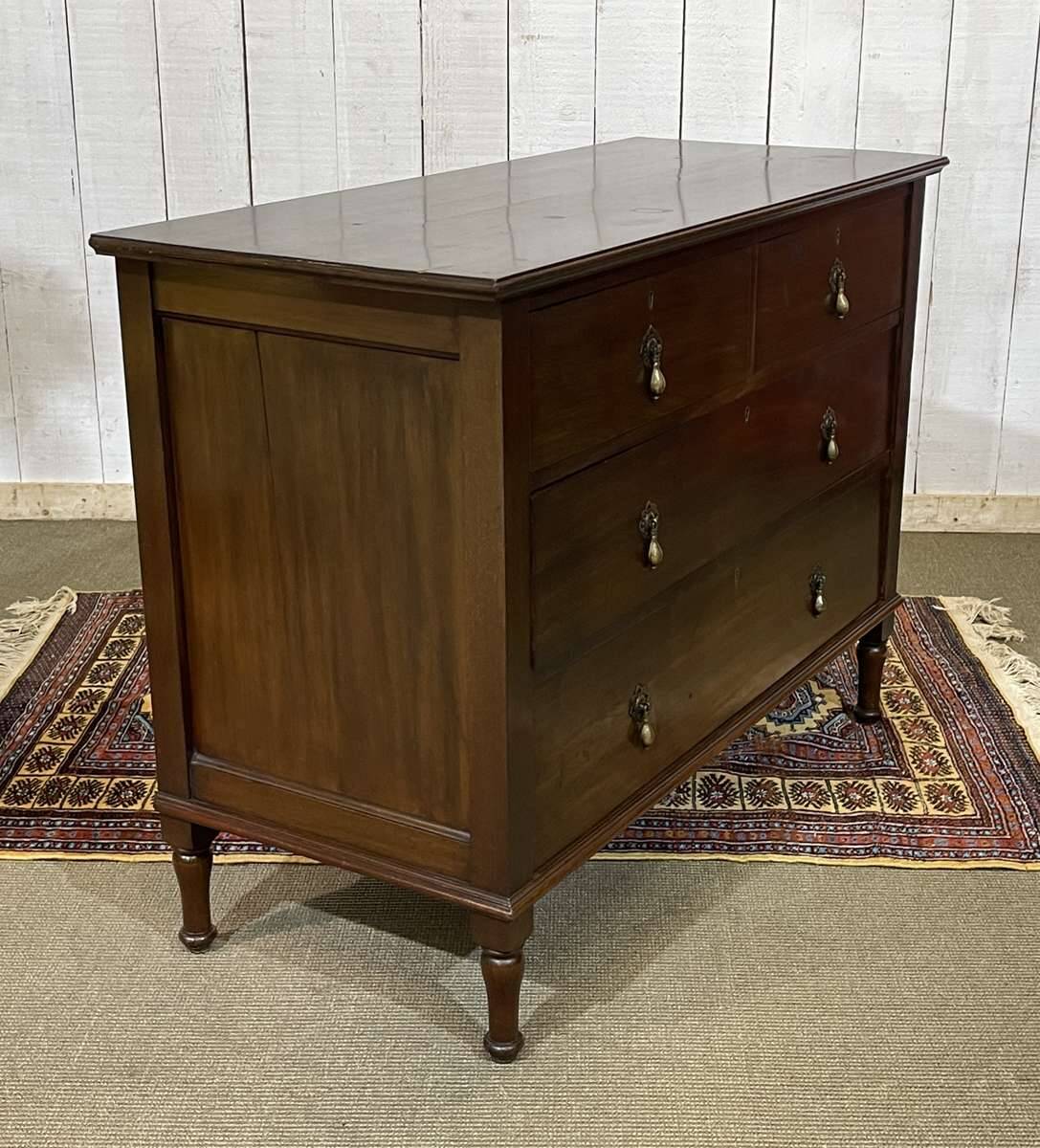 English mahogany commode from the 1930s.