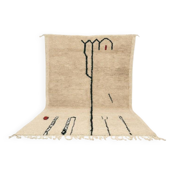 Decorated Berber rug 200cmx300cm