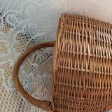 Antique rattan/wicker basket