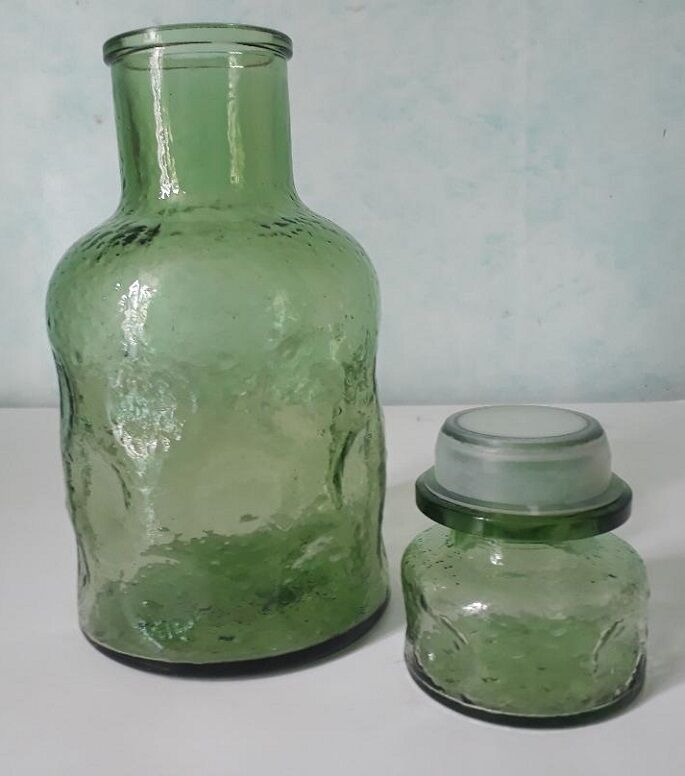 Vintage bottle jar