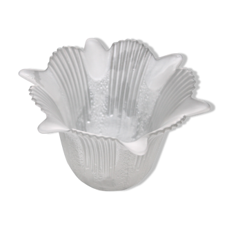 Glass tulip, Polished glass lampshade
