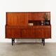 Teak high sideboard, Danish design, 1960s, production: Denmark
