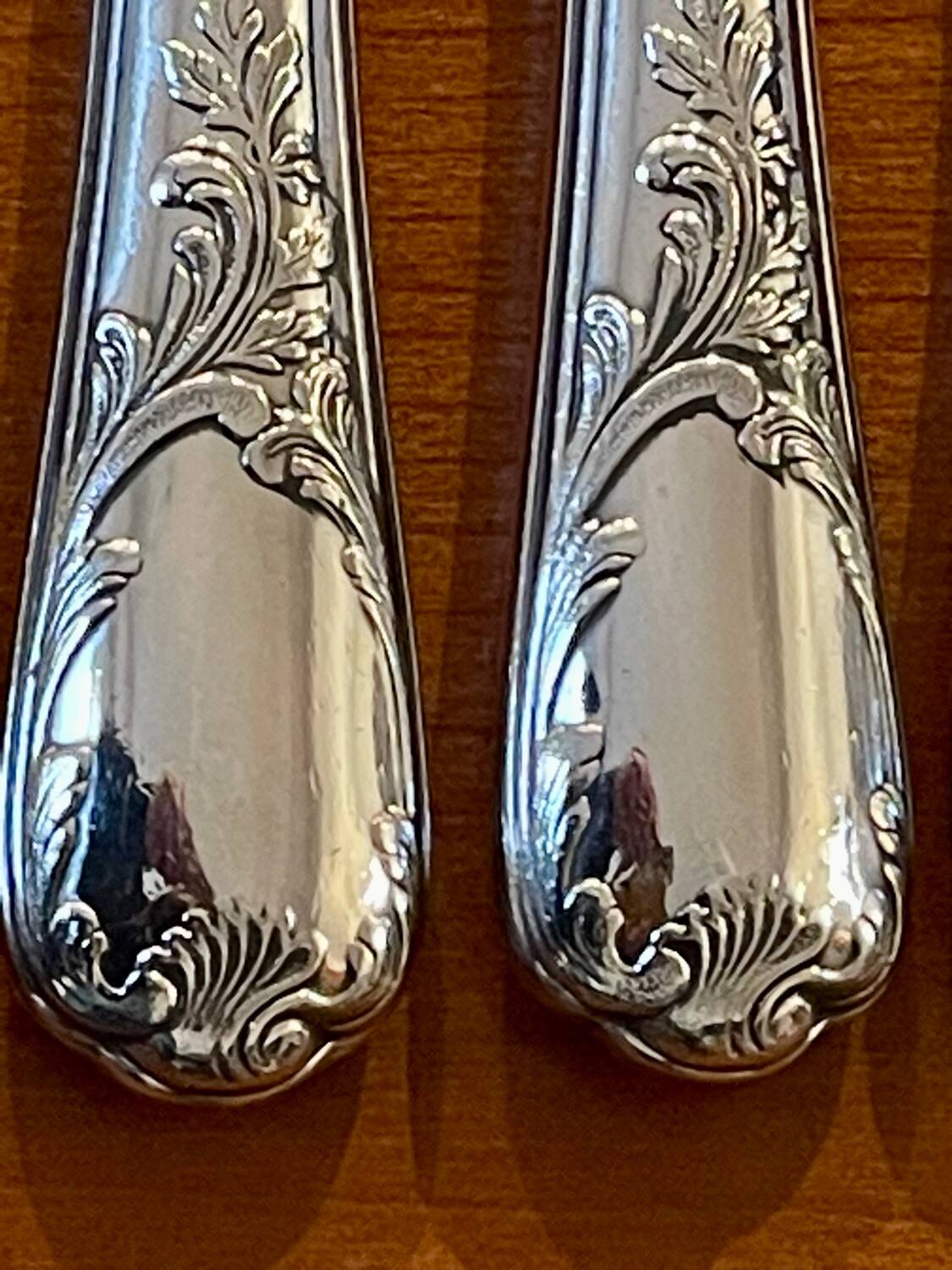 Christofle 12 large marly model knives 24.5 cm