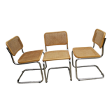 Trio de chaises de Marcel Breuer