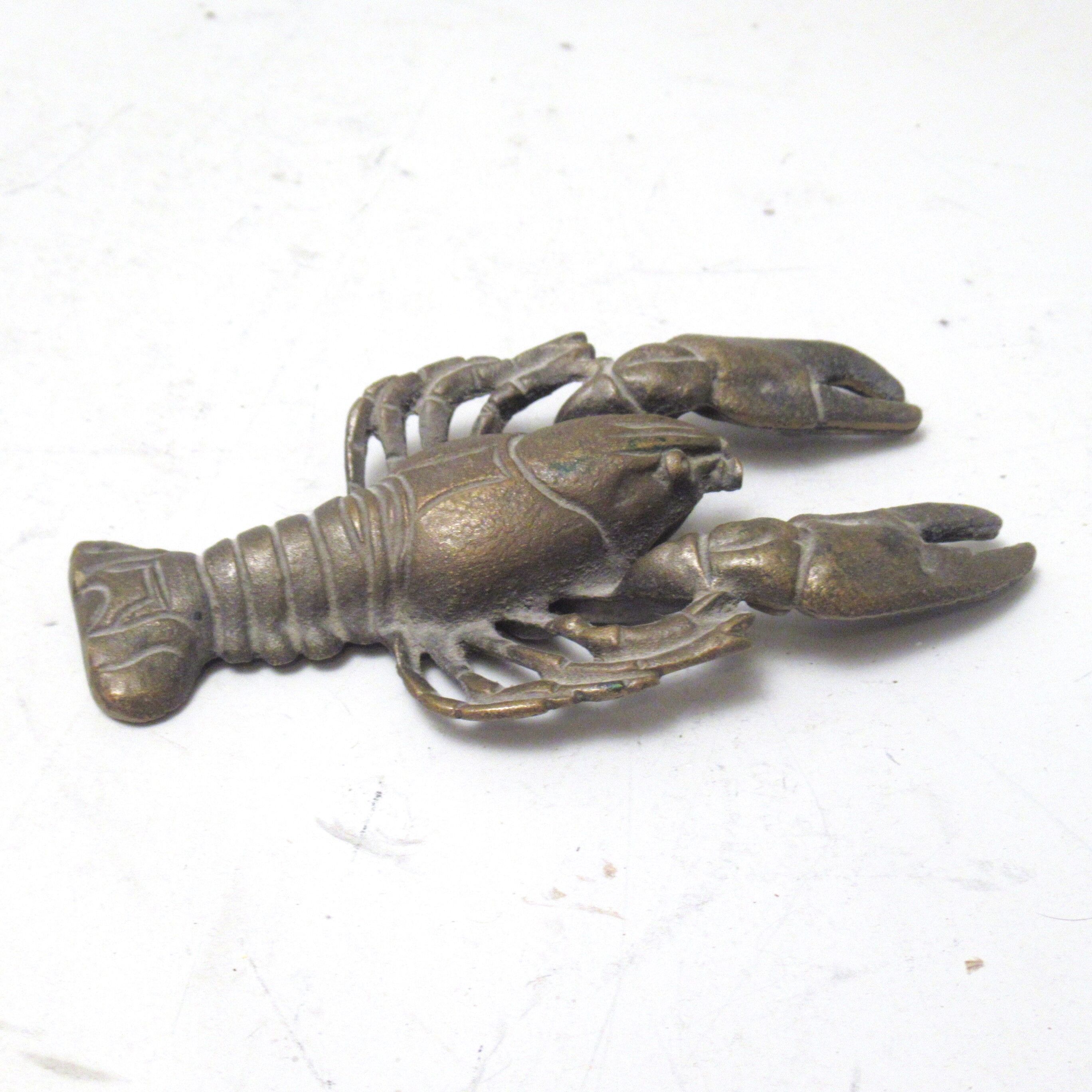 Sculpture screwweight in bronze