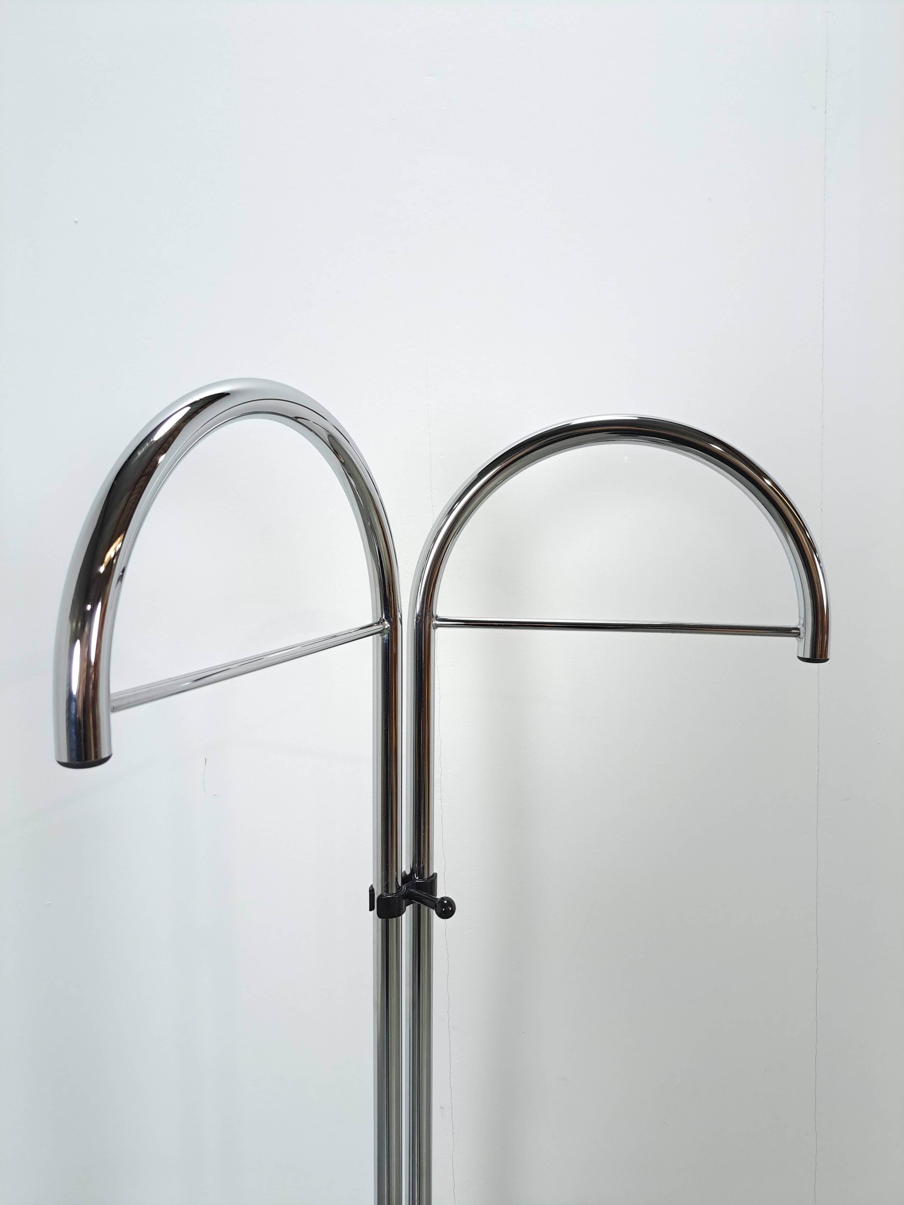 Vintage tall coat rack.