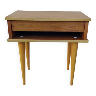 Scandinavian vintage bedside table