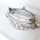 Gallia Cup (Christofle) Art Nouveau in silver-plated metal and engraved crystal