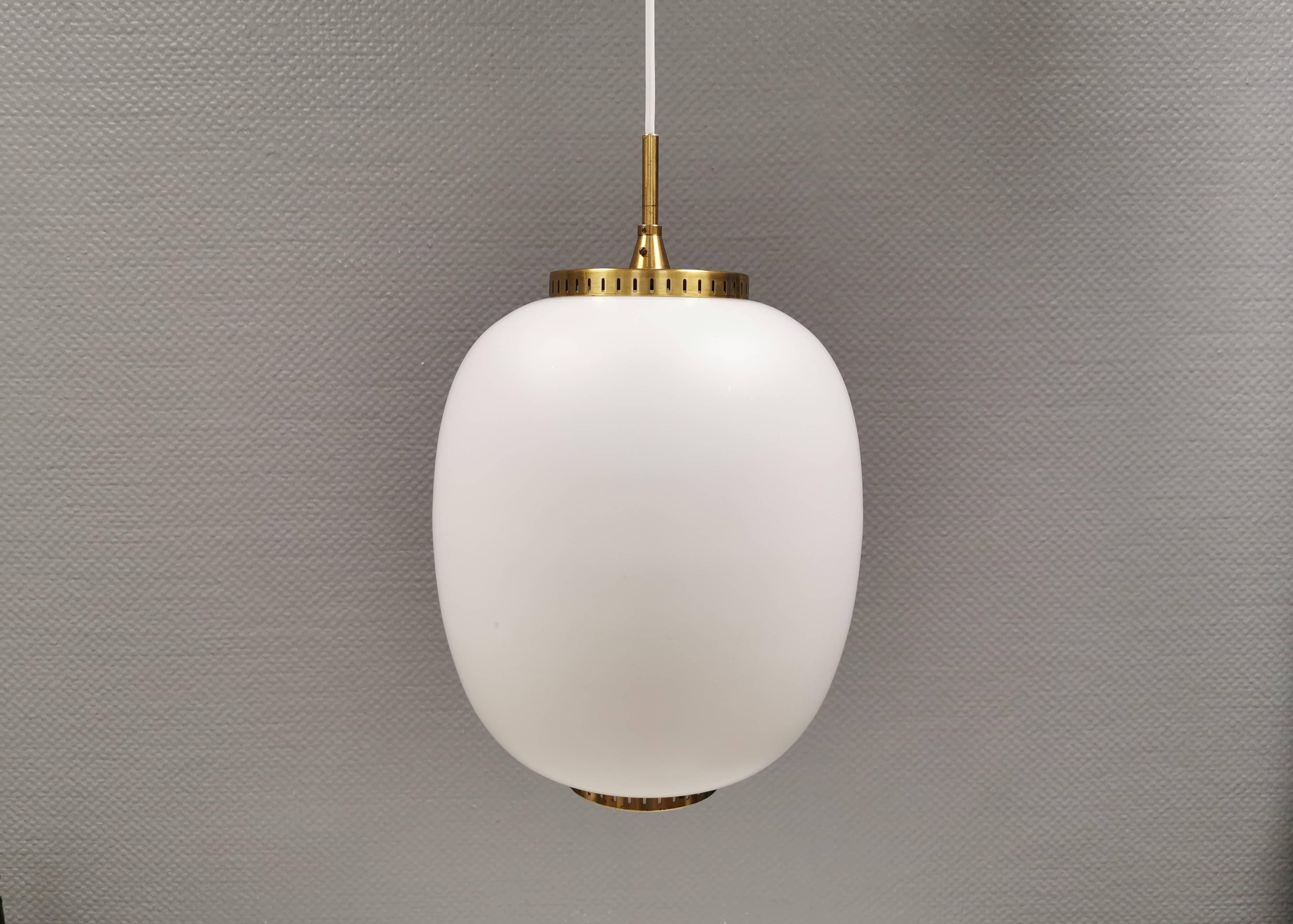Bent Karlby LYFA Kina/China hanging lamp. Largest model Denamrk 1972