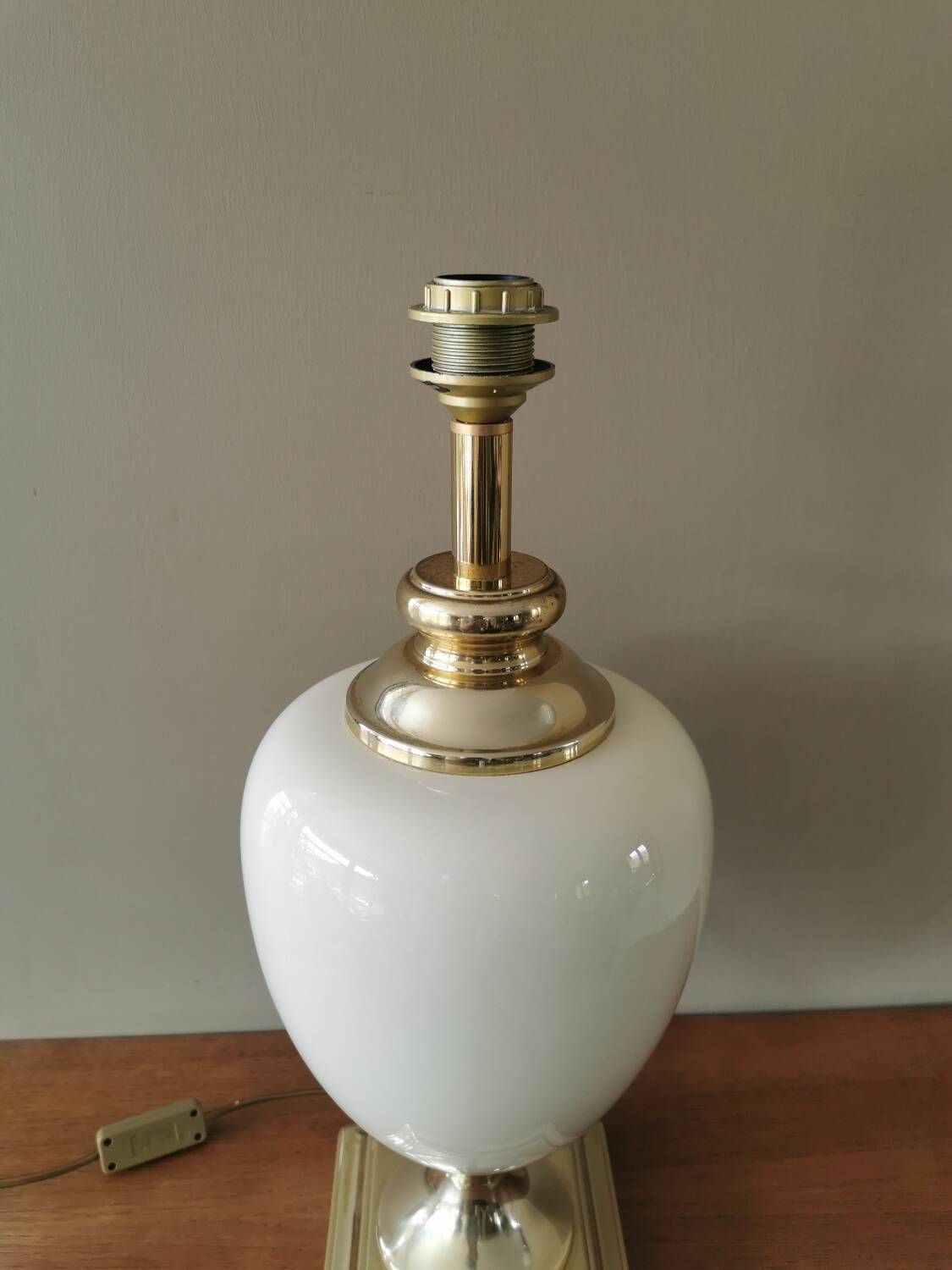 Large vintage Le Dauphin lamp base