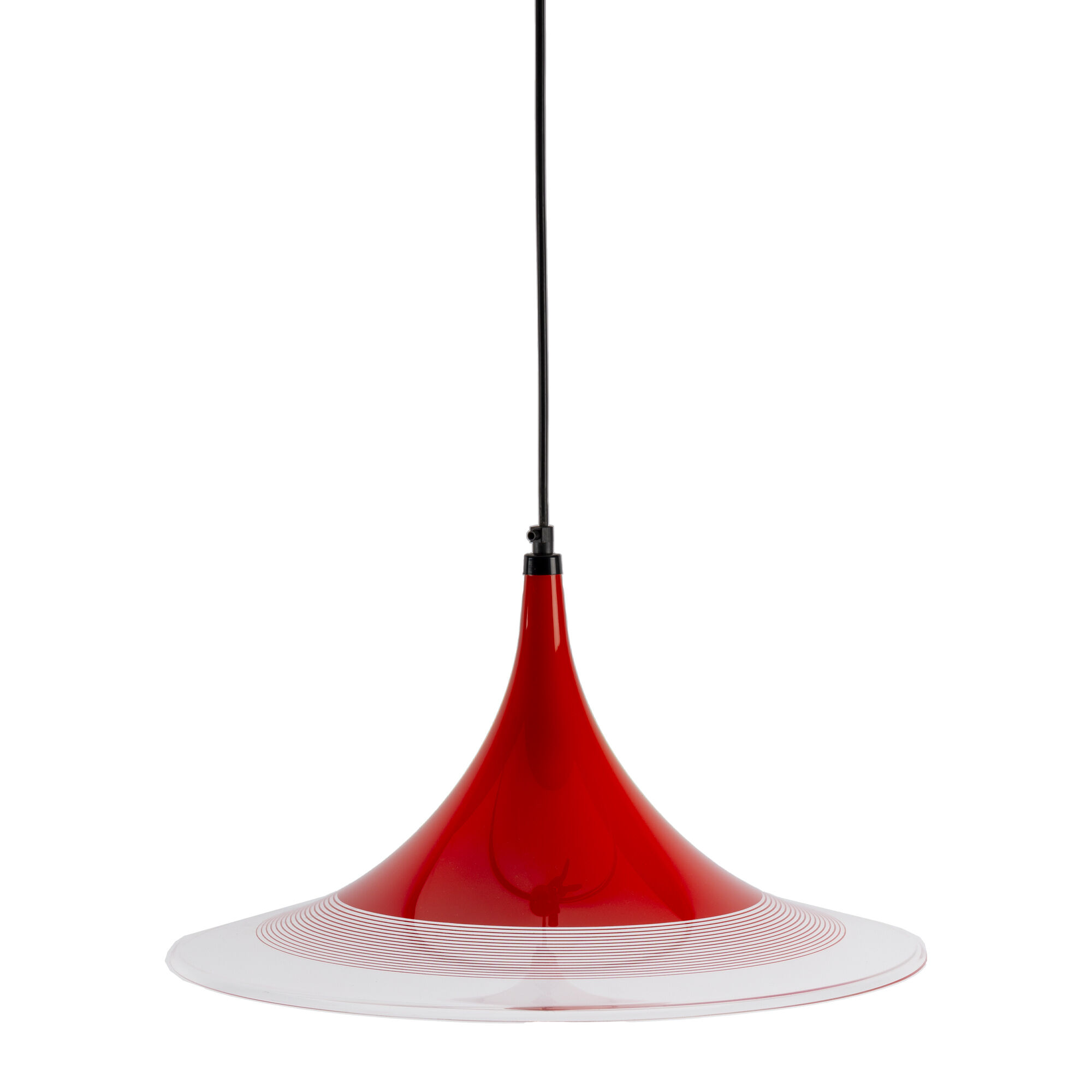 Red Acrylic Witch's Hat Lamp