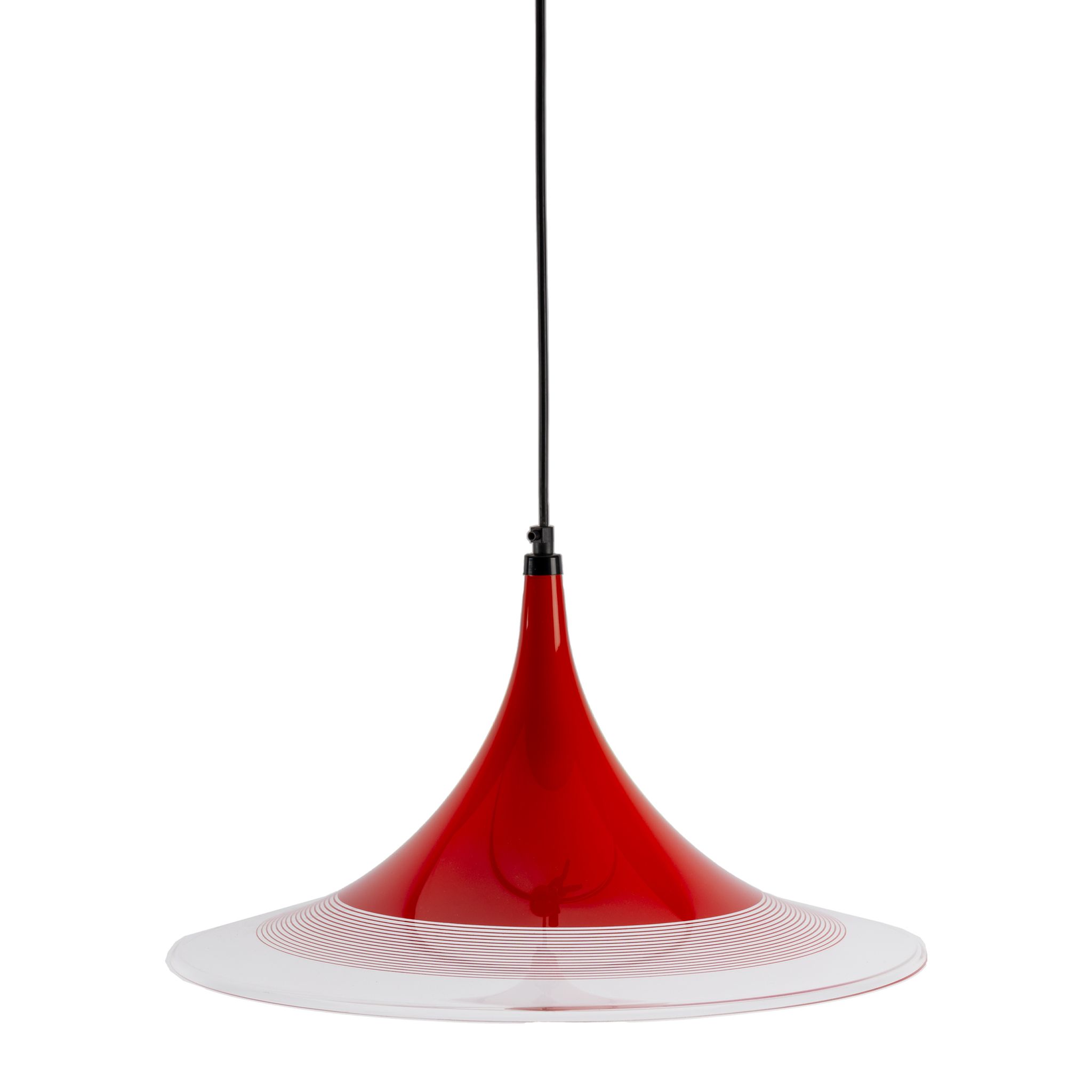 Lampe red acrylic witch’s hat