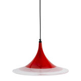Red Acrylic Witch's Hat Lamp