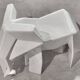 Cubist animal sculpture Ceramic elephant signed Rodrigo Solorzano