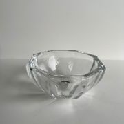 Octagonal glass cup D: 11,5cm