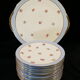 Porcelain pie service of limoges 50 years